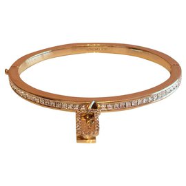 Bracciale Rigido Coach Rush Oro con Cristalli