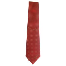 cravatta ssstars gucci rossa nuova - Gucci