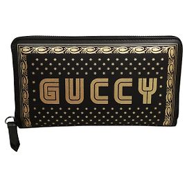 Cartera de cuero Gucci (Guccy)