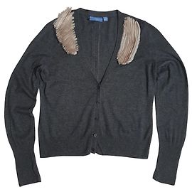 Vera Wang Cardigan Grau