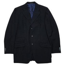 Etro Blazer schwarz aus Wolle und Polyamid