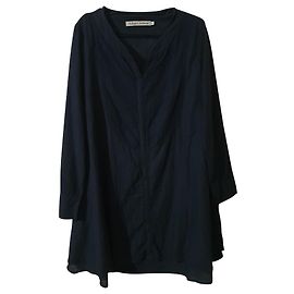 Autre Marque Robe Rabens Saloner en coton noir oversize M