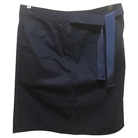 Gonna a tubino blu navy Red Valentino