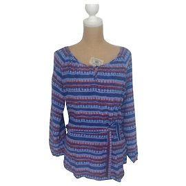 Tunica vintage Gerard Darel con motivo colorfol