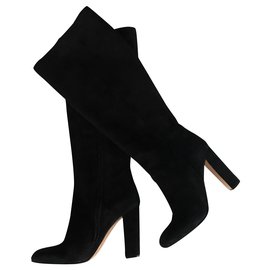 Stivali ETRO in camoscio nero