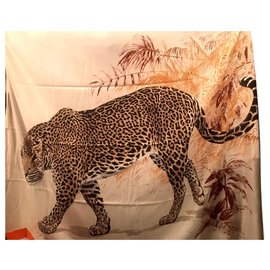 Hermès Cashmere Sofa Throw Sand