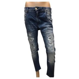 Impérial Jeans Blau Chino Schnitt