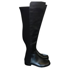 Stivali Stuart Weitzman in pelle nera