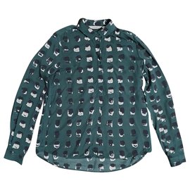 & Other Stories Camisa de Viscosa Verde