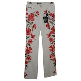 Dolce & Gabbana Jeans Weiß Baumwolle Größe 40