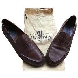 J.M. WESTON Mocassino Weston in pelle