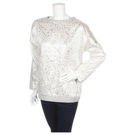 Day Birger & Mikkelsen Sweatshirt Bluse Grau Silber