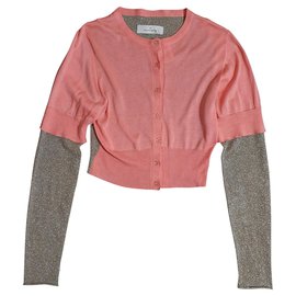 Cardigan By Malene Birger Corallo Oro M
