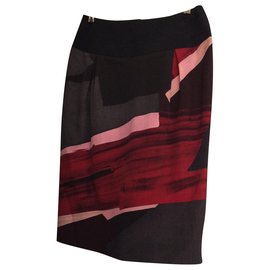 Falda de lana Iceberg multicolor