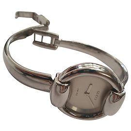 Gucci 1400L Uhr Stahl Silberfarben