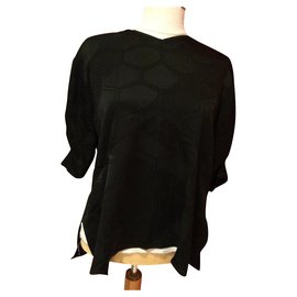 Top Isabel Marant Negro de Viscosa Talla 38