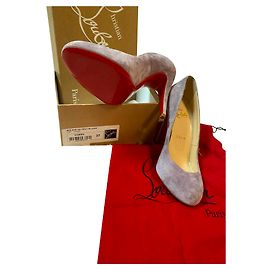 Christian Louboutin Ron Ron 100 Vitello velluto