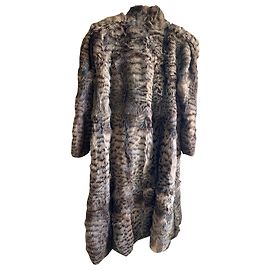 Autre Marque Pelzmantel TIGRE CAT Mehrfarbig