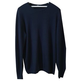 Boggi Pullover aus Seide und Kaschmir Dunkelblau XL - Autre Marque