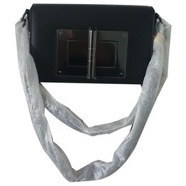 Tom Ford Natalya Handtasche Leder Schwarz