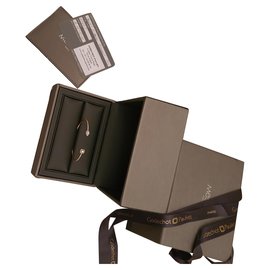 Messika My Twin Skinny Armband aus Gelbgold