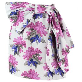 Autre Marque Falda envolvente Caterina Gatta estampado de flores Talla 44