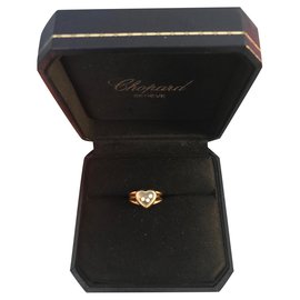 Anello Chopard Happy Diamonds in oro giallo