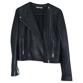 Céline Perfecto Lederjacke Schwarz