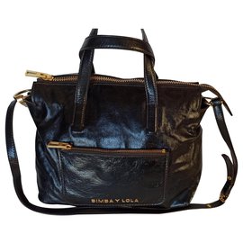 Borsa a mano Bimba & Lola in pelle nera