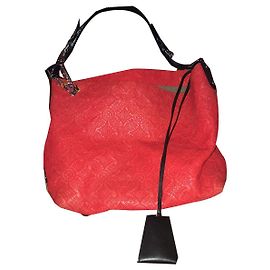Borsa Hobo Louis Vuitton Rossa in Agnello