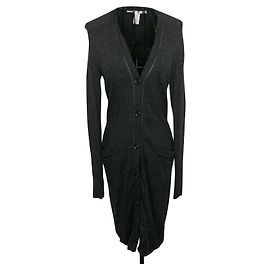 Diane Von Furstenberg Jaye Wollstrickjacke dunkelgrau