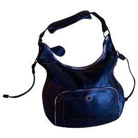 Bolso bandolera Burberry de cuero negro