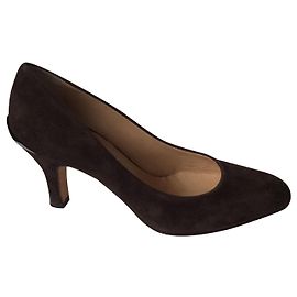 Décolleté Ballin Marroni in Pelle e Scamosciata