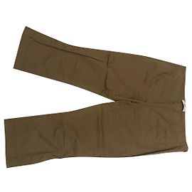 Pantalones Prada Khaki y Caramel de acrílico