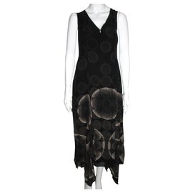 Max Mara Asymmetrisches Seidenkleid