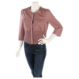 Noa Noa Jacke aus Baumwolle Rosenasche