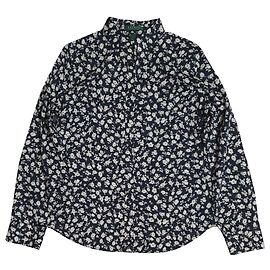 Camisa Ralph Lauren de algodón negra y blanca