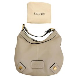 LOEWE Hobo Rustic in Soft Taupe - Loewe