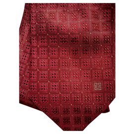 Givenchy 4G Silk Tie Cognac