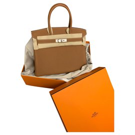 Hermès Birkin 30 Togo Pelle di Vitello Beige
