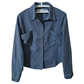 Camicia Munthe Plus Simonsen Blu in Cotone