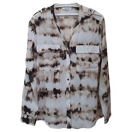 Camicia astratta Calvin Klein in poliestere