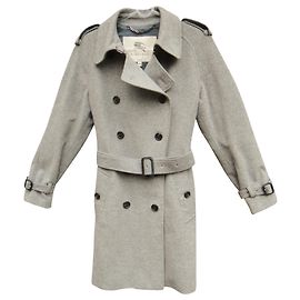 trinchera de invierno Burberry London t 38 lana / cachemir