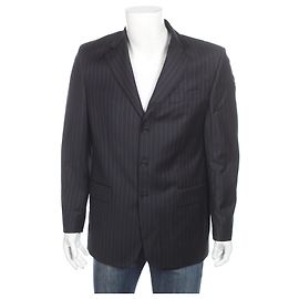 Blazer Ermenegildo Zegna Nero in Lana Trofeo Superfine