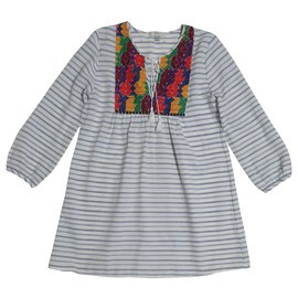 Blusa túnica oversize de algodón J.Crew Blanco
