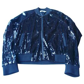 Alain Manoukian MANOUKIAN- TEDDY SEQUINS NEGRO T40 Nueva condición