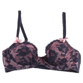 Reggiseno Agent Provocateur Blu Scuro e Rosa