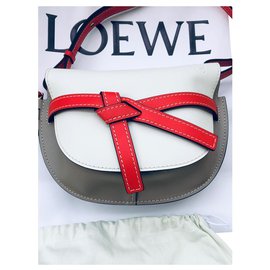 Borsa piccola Loewe Gate bianca in pelle