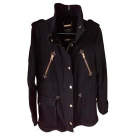Juicy Couture 3 in 1 Parka Black Cotton