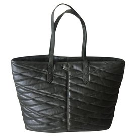 Borsa tote Zadig & Voltaire in pelle kaki